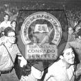 Integrantes de la Brigada Conrado Benítez