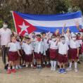 Se crean condiciones hasta el último momento, se trabaja en la higienización de los centros, en la preparación de los maestros, para que el próximo lunes inicien las actividades escolares, afirmó la Ministra de Educación. Foto: Endrys Correa Vaillant