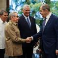 Durante el encuentro se pudieron constatar las excelentes relaciones entre Rusia y Cuba, basadas en tradicionales lazos de amistad. Foto: Estudios Revolución