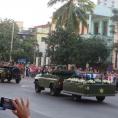 Caravana de la Libertad que traslada las cenizas de Fidel Castro Ruz a Santiago de Cuba