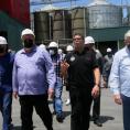 El Primer Ministro cubano intercambió con varios empresarios venezolanos vinculados al sector agroalimentario, y recorrió algunas instalaciones procesadoras de alimentos. Foto: Estudios Revolución