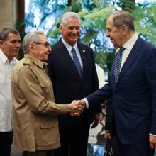 Durante el encuentro se pudieron constatar las excelentes relaciones entre Rusia y Cuba, basadas en tradicionales lazos de amistad. Foto: Estudios Revolución