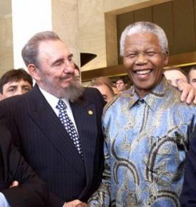 fidel castro and nelson mandela