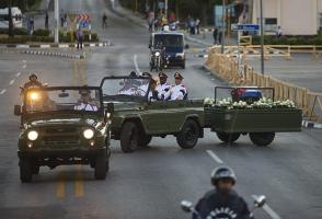 El ltimo tramo de la caravana 4 de diciembre de 2016 Fidel