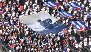 Hugo Chávez defined Fidel as the Photo: Jorge Luis González