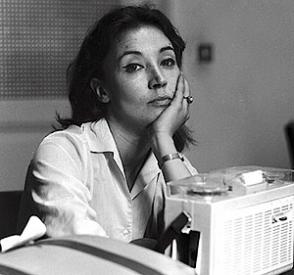 Oriana Fallaci, periodista y escritora italiana. Foto: Internet