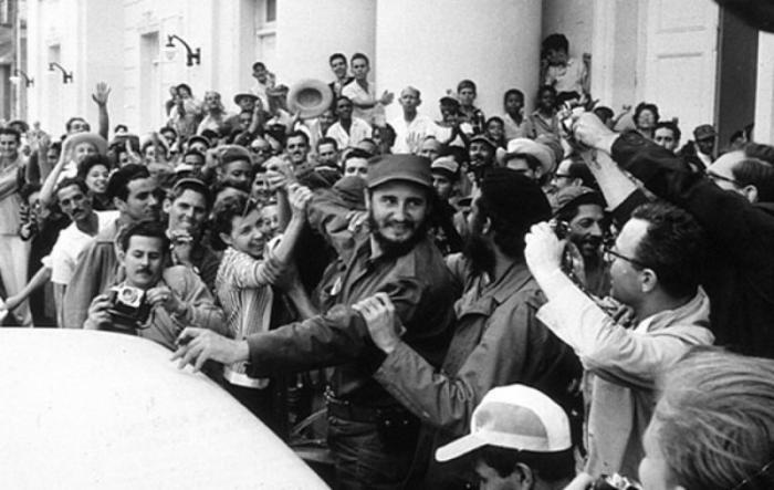 Una caravana contada por sus fotos Fidel soldado de las ideas