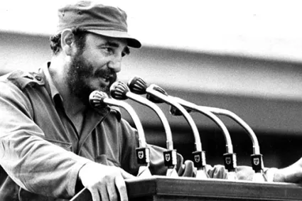 fidel en Guane Pinar del Río