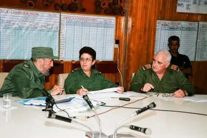 fidel en Guane
